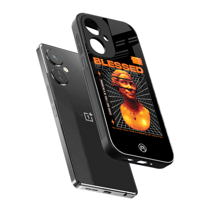 blessing back phone cover | glass case for oneplus nord ce 3