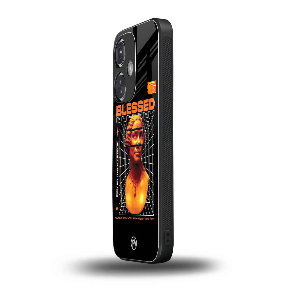 blessing back phone cover | glass case for oneplus nord ce 3