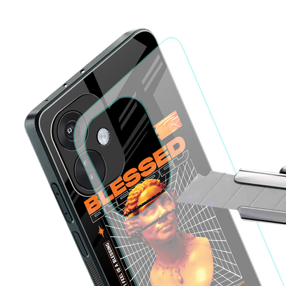 blessing back phone cover | glass case for oneplus nord ce 3