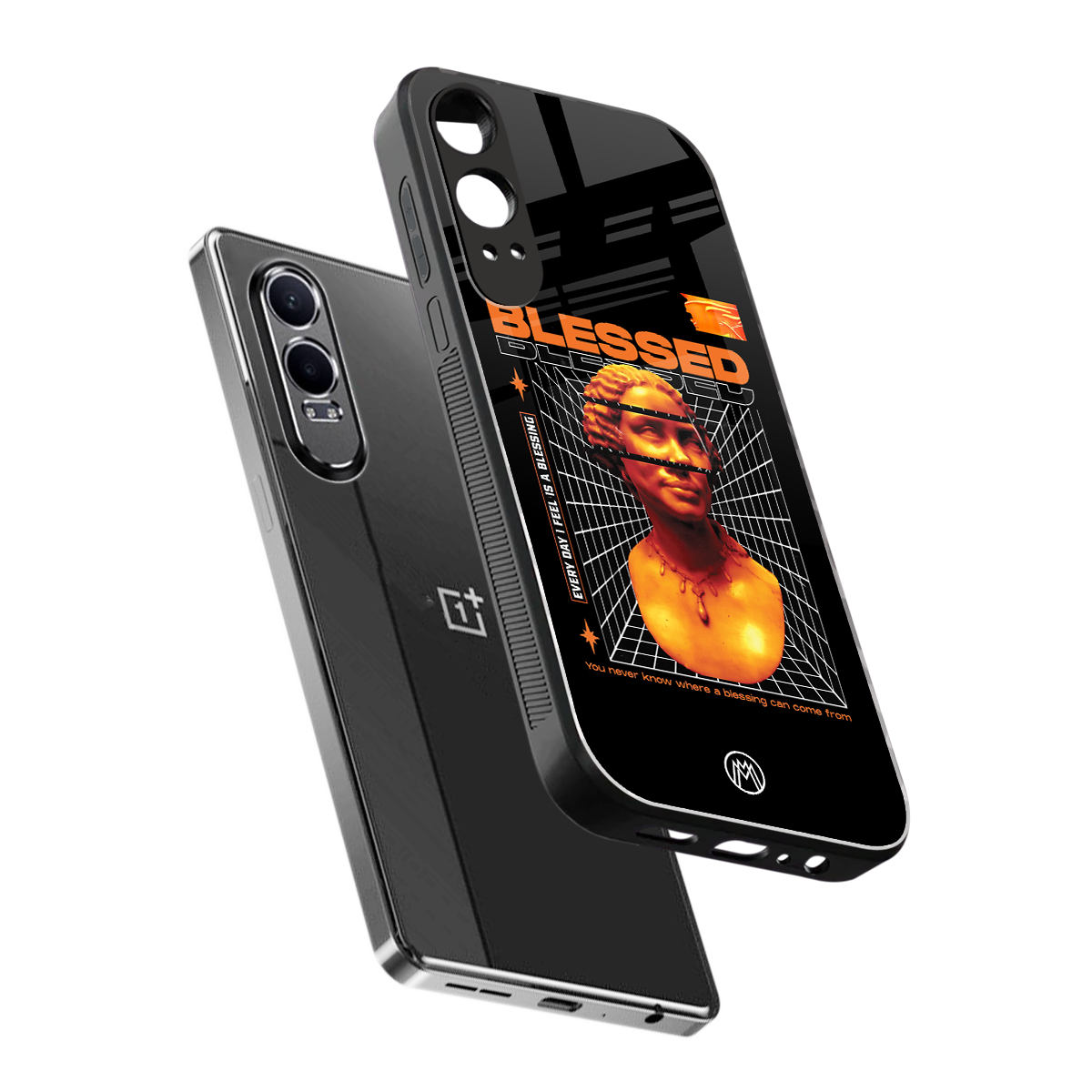 blessing back phone cover | glass case for oneplus nord ce 4 lite