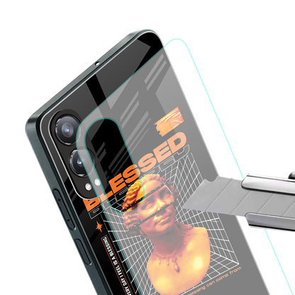 blessing back phone cover | glass case for oneplus nord ce 4 lite