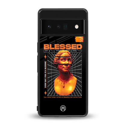 blessing back phone cover | glass case for google pixel 6 pro
