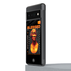blessing back phone cover | glass case for google pixel 6 pro