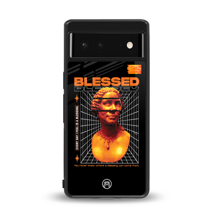 blessing back phone cover | glass case for google pixel 6