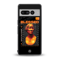 blessing back phone cover | glass case for google pixel 7 pro