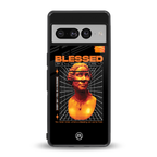 blessing back phone cover | glass case for google pixel 7 pro