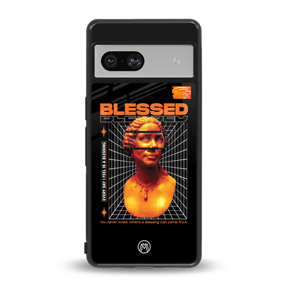 blessing back phone cover | glass case for Google Pixel 7A