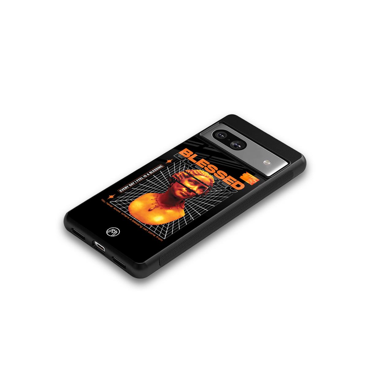 blessing back phone cover | glass case for Google Pixel 7A