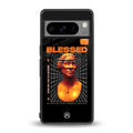 blessing back phone cover | glass case for google pixel 8 pro