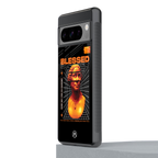 blessing back phone cover | glass case for google pixel 8 pro