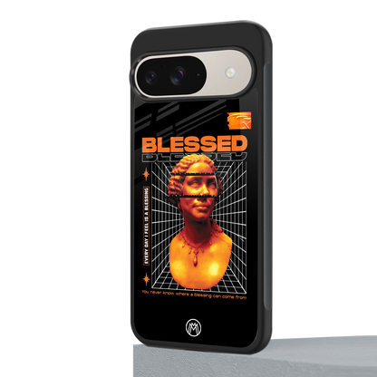 blessing back phone cover | glass case for google pixel 9