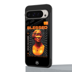 blessing back phone cover | glass case for google pixel 9 pro