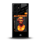 blessing back phone cover | glass case for samsung galaxy s25 ultra