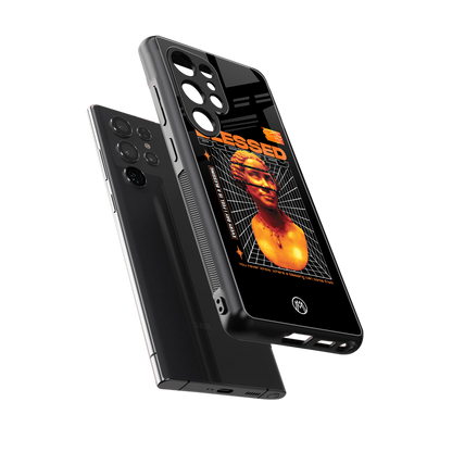 blessing back phone cover | glass case for samsung galaxy s25 ultra