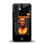 blessing back phone cover | glass case for samsung galaxy s24 fe