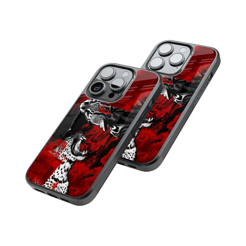 Protective Glass Back Phone Case Compatible with iPhone, Samsung, OnePlus, Pixel & More