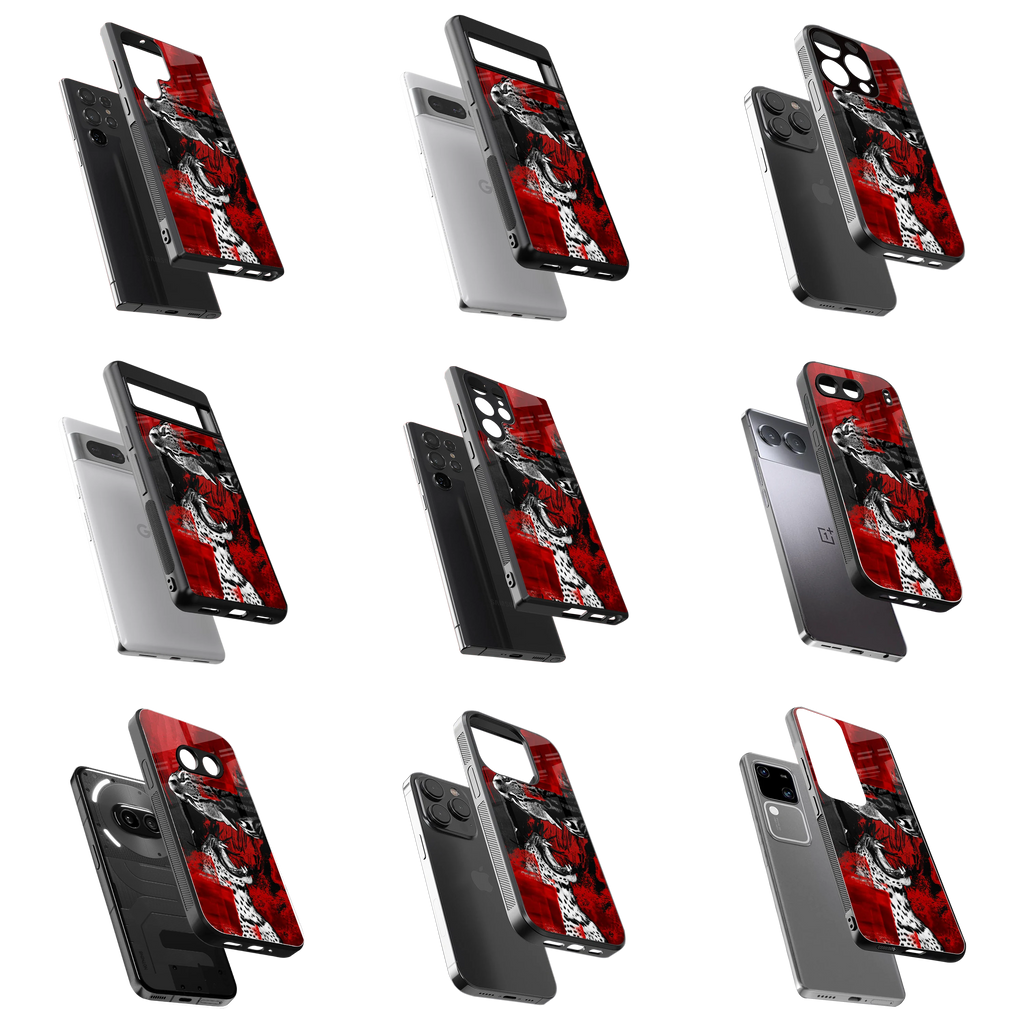 Durable Glass Back Mobile Case for iPhone, Samsung, OnePlus, Google Pixel, Redmi, Vivo, Oppo