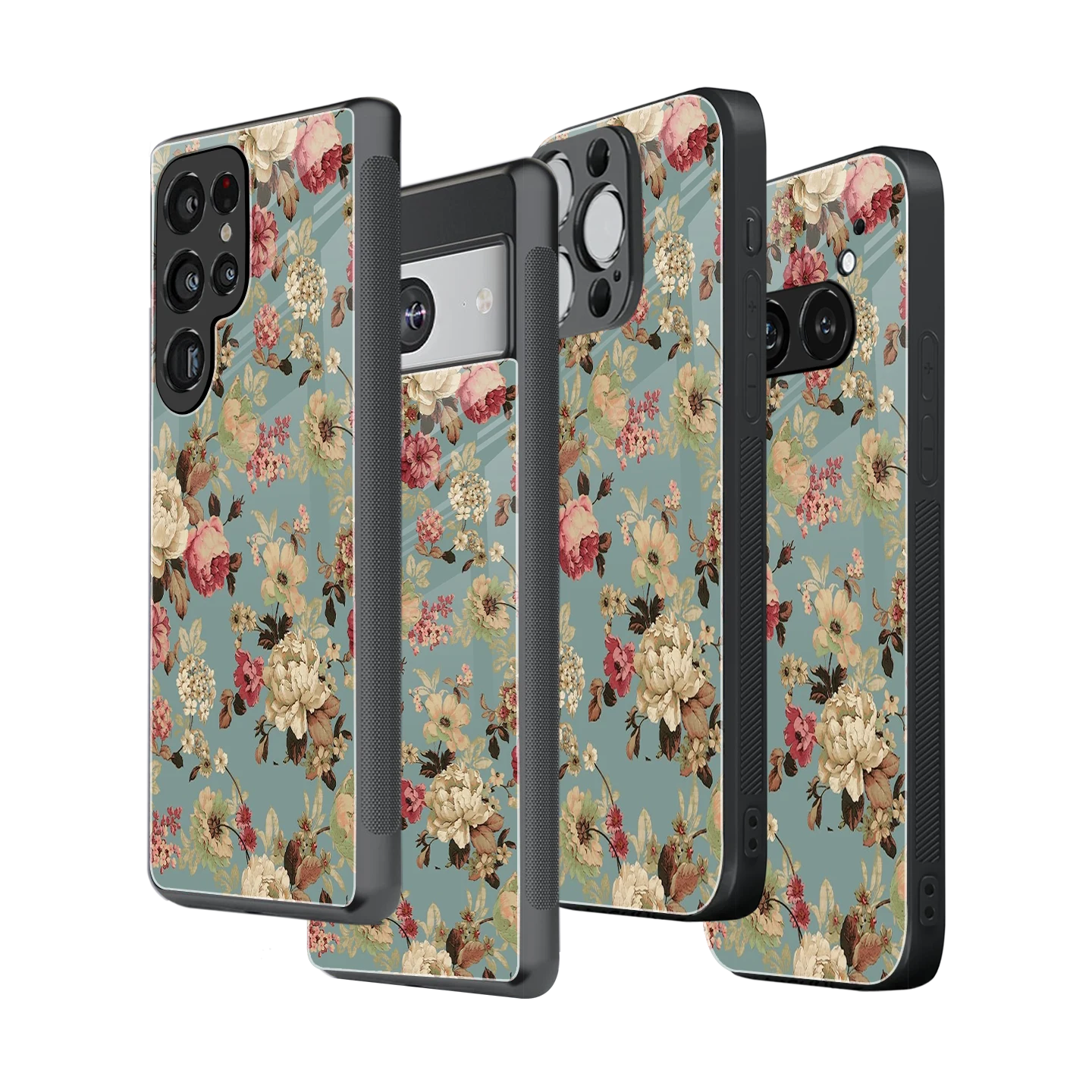 Stylish Glass Back Case for All Smartphones iPhone, Samsung, OnePlus, Pixel, Redmi, Oppo, Vivo, Motorola