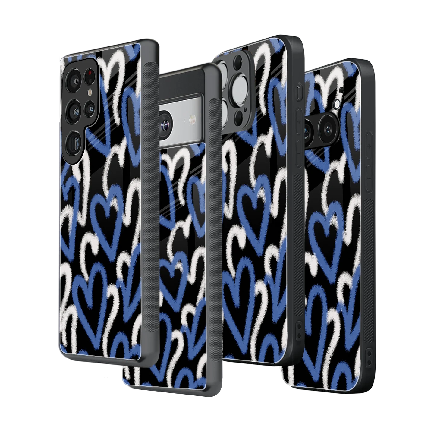 Stylish Glass Back Case for All Smartphones iPhone, Samsung, OnePlus, Pixel, Redmi, Oppo, Vivo, Motorola