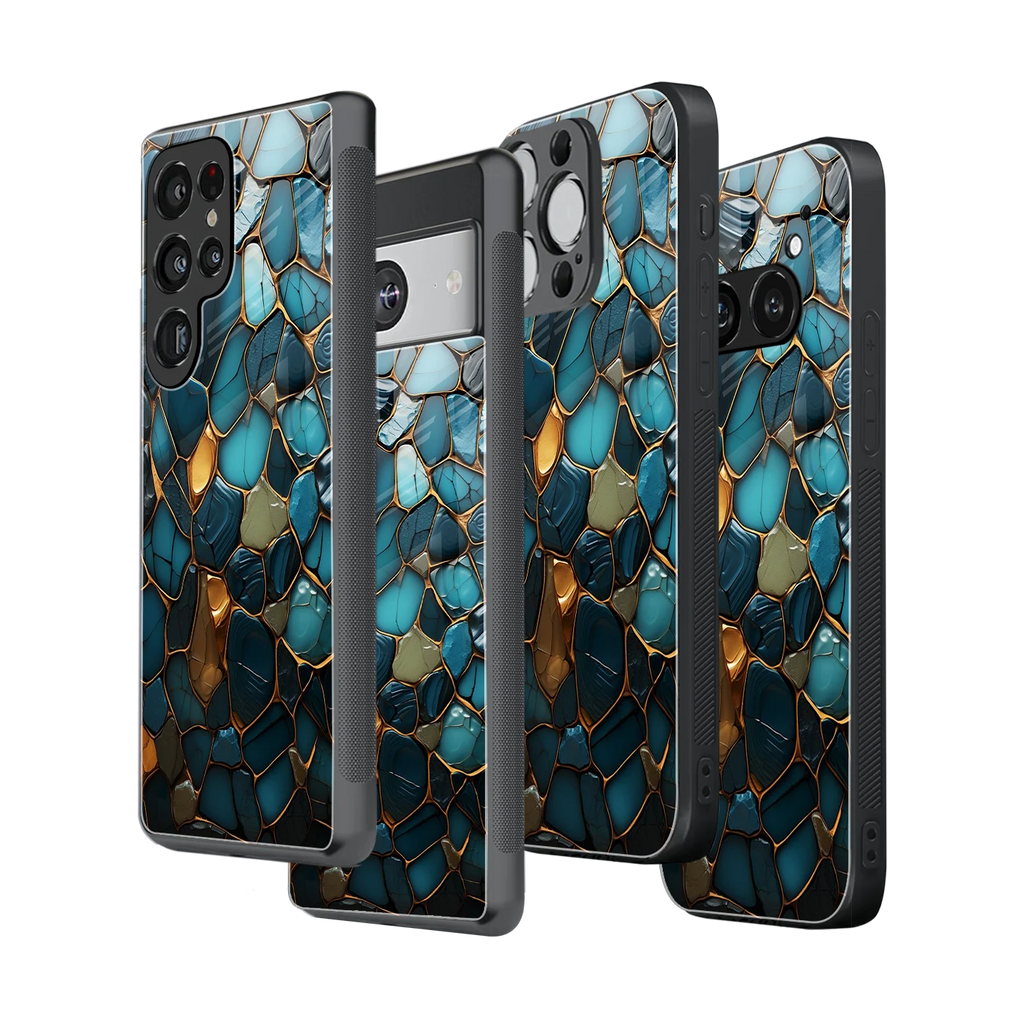 Stylish Glass Back Case for All Smartphones iPhone, Samsung, OnePlus, Pixel, Redmi, Oppo, Vivo, Motorola