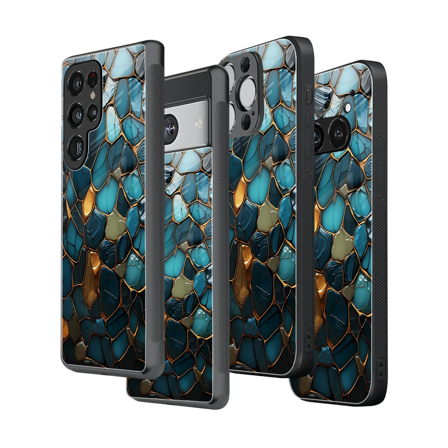 Stylish Glass Back Case for All Smartphones iPhone, Samsung, OnePlus, Pixel, Redmi, Oppo, Vivo, Motorola