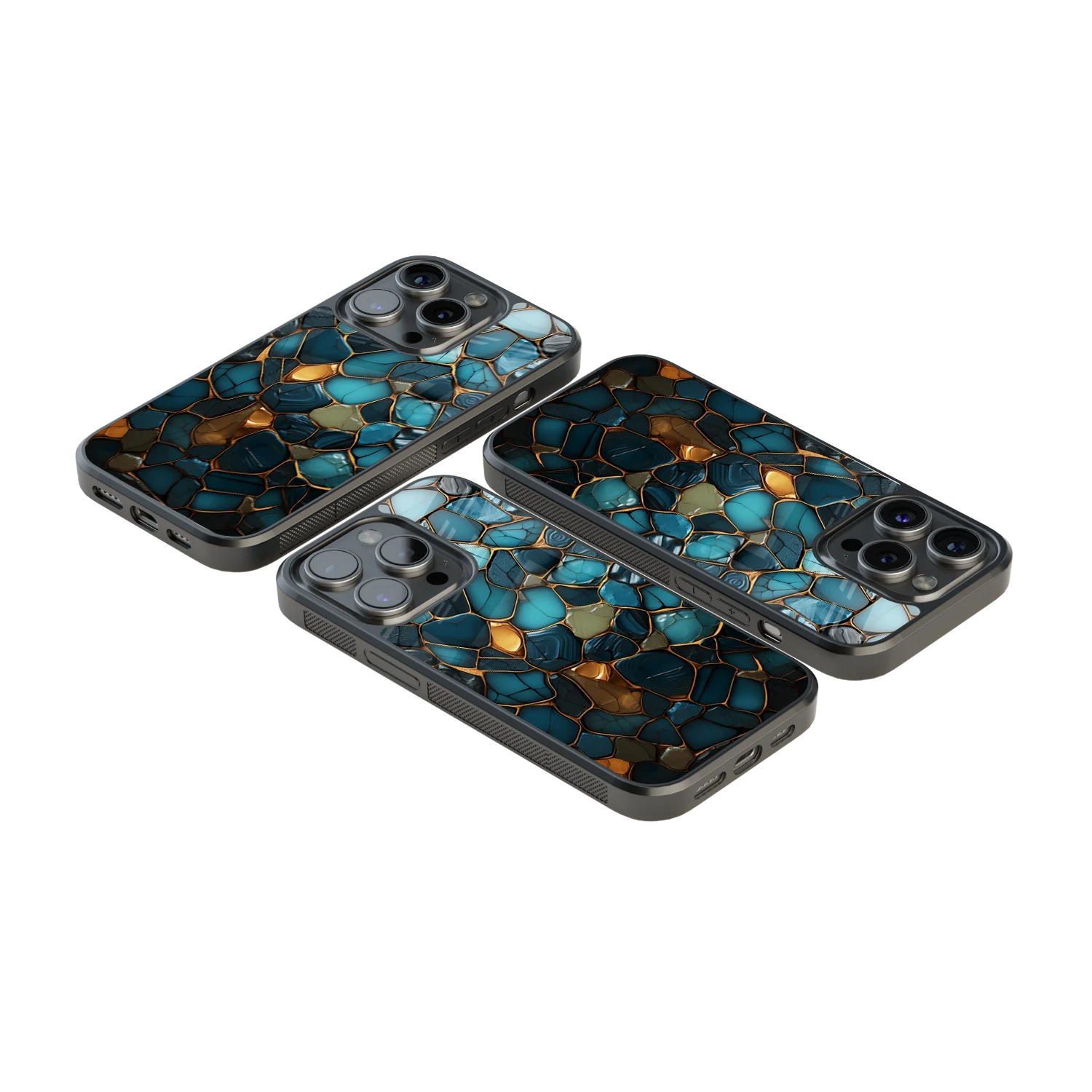 Luxury Glass Back Mobile Cover for iPhone, Samsung Galaxy, OnePlus, Pixel, Redmi & More