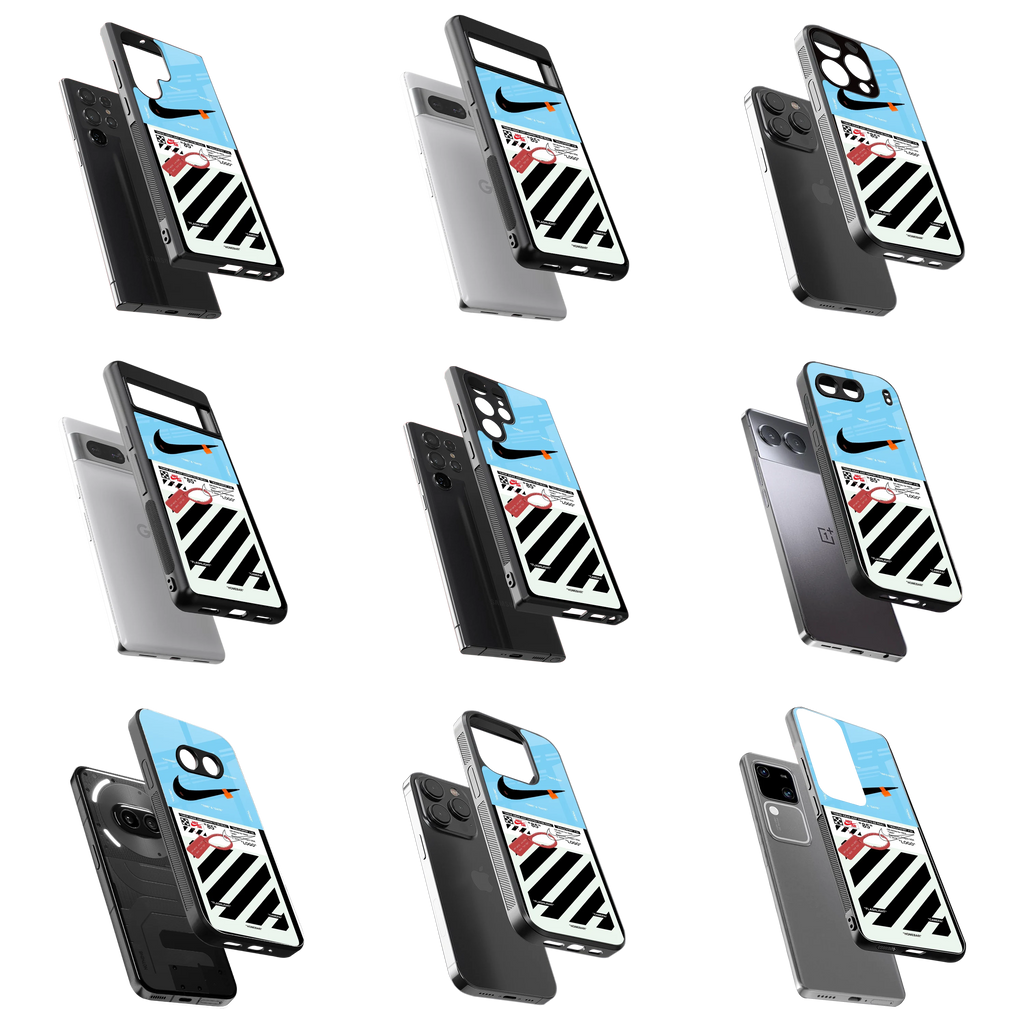 Durable Glass Back Mobile Case for iPhone, Samsung, OnePlus, Google Pixel, Redmi, Vivo, Oppo