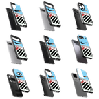 Durable Glass Back Mobile Case for iPhone, Samsung, OnePlus, Google Pixel, Redmi, Vivo, Oppo