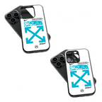 Trendy Glass Back Mobile Case for iPhone, Samsung, Redmi, OnePlus, Google Pixel, Motorola
