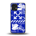 blue travis scott x anti social social club back phone cover | glass case for nothing phone 1