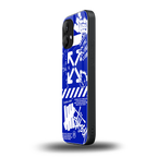 blue travis scott x anti social social club back phone cover | glass case for nothing phone 2