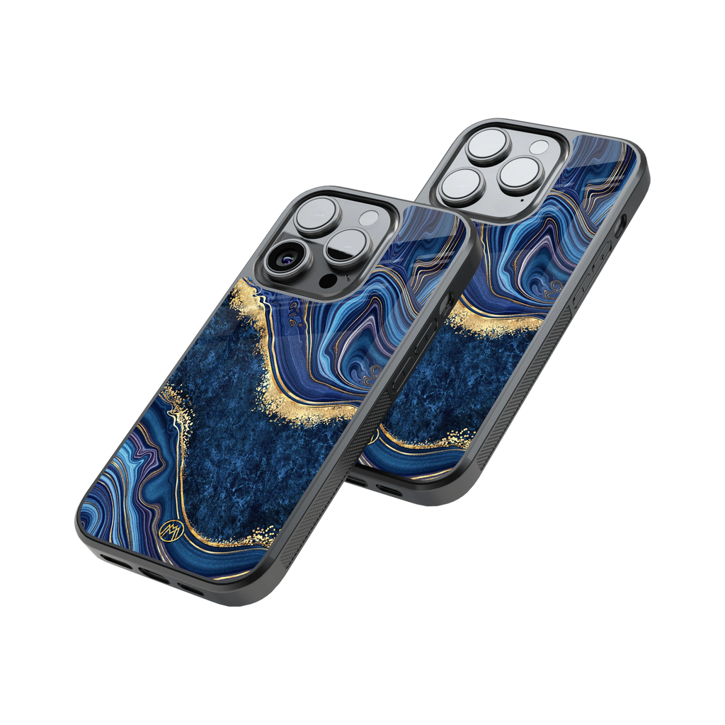 Protective Glass Back Phone Case Compatible with iPhone, Samsung, OnePlus, Pixel & More