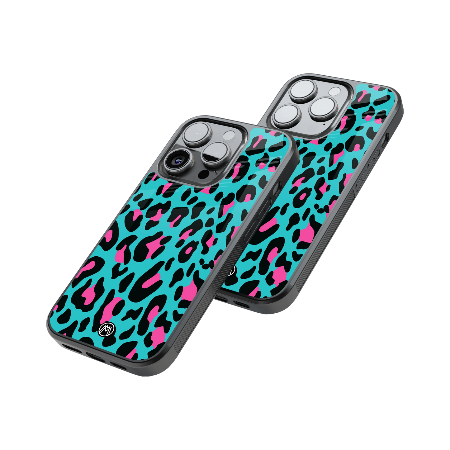 Protective Glass Back Phone Case Compatible with iPhone, Samsung, OnePlus, Pixel & More