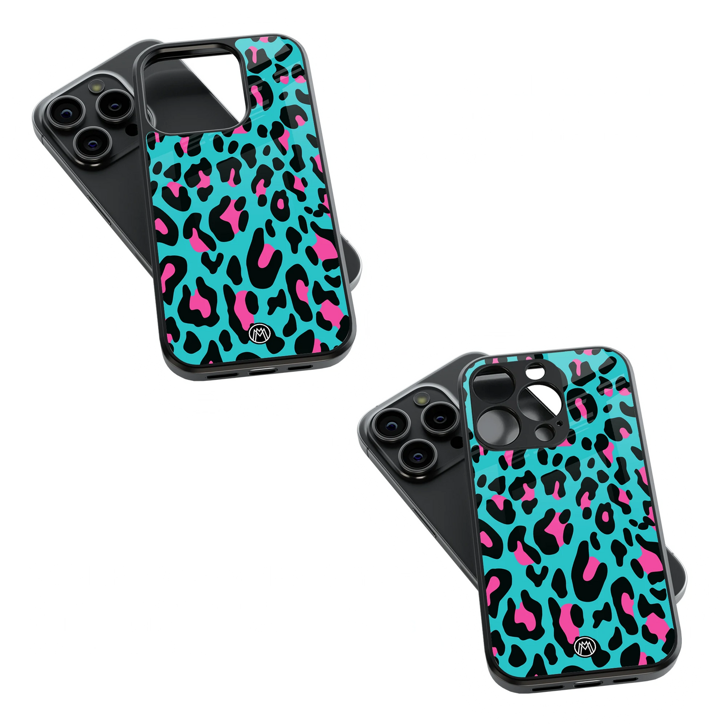 Trendy Glass Back Mobile Case for iPhone, Samsung, Redmi, OnePlus, Google Pixel, Motorola