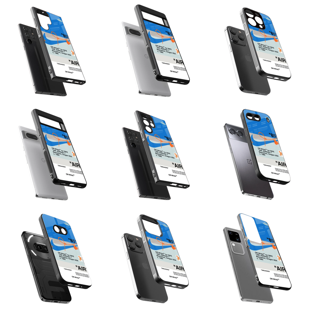 Durable Glass Back Mobile Case for iPhone, Samsung, OnePlus, Google Pixel, Redmi, Vivo, Oppo