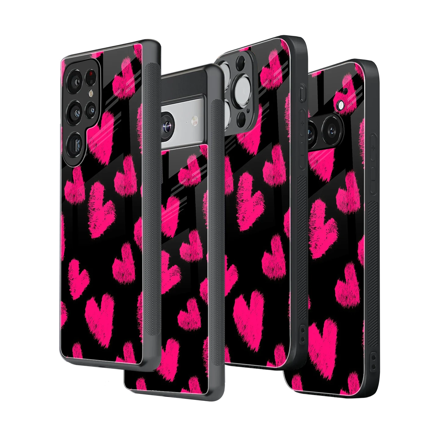 Stylish Glass Back Case for All Smartphones iPhone, Samsung, OnePlus, Pixel, Redmi, Oppo, Vivo, Motorola