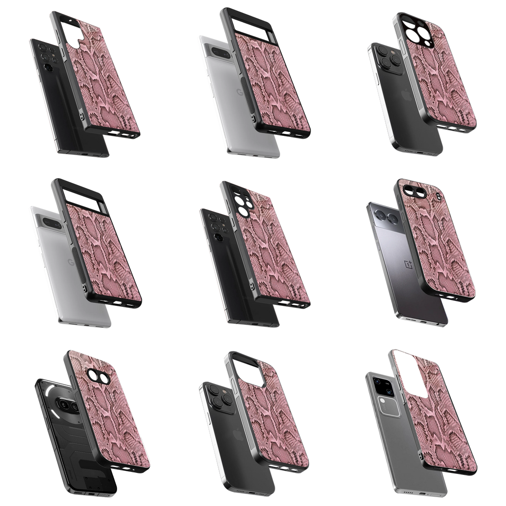 Durable Glass Back Mobile Case for iPhone, Samsung, OnePlus, Google Pixel, Redmi, Vivo, Oppo