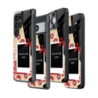 Polaroid Personalised Glass Phone Case