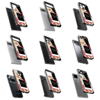 Polaroid Personalised Glass Phone Case