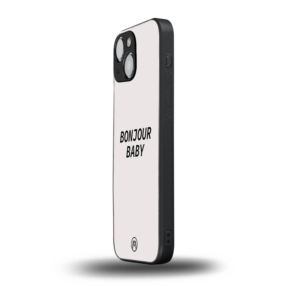 bonjour baby back phone cover | glass case for iphone 13 mini
