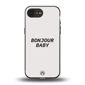 bonjour baby back phone cover | glass case for iphone 16e