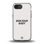 bonjour baby back phone cover | glass case for iphone 16e