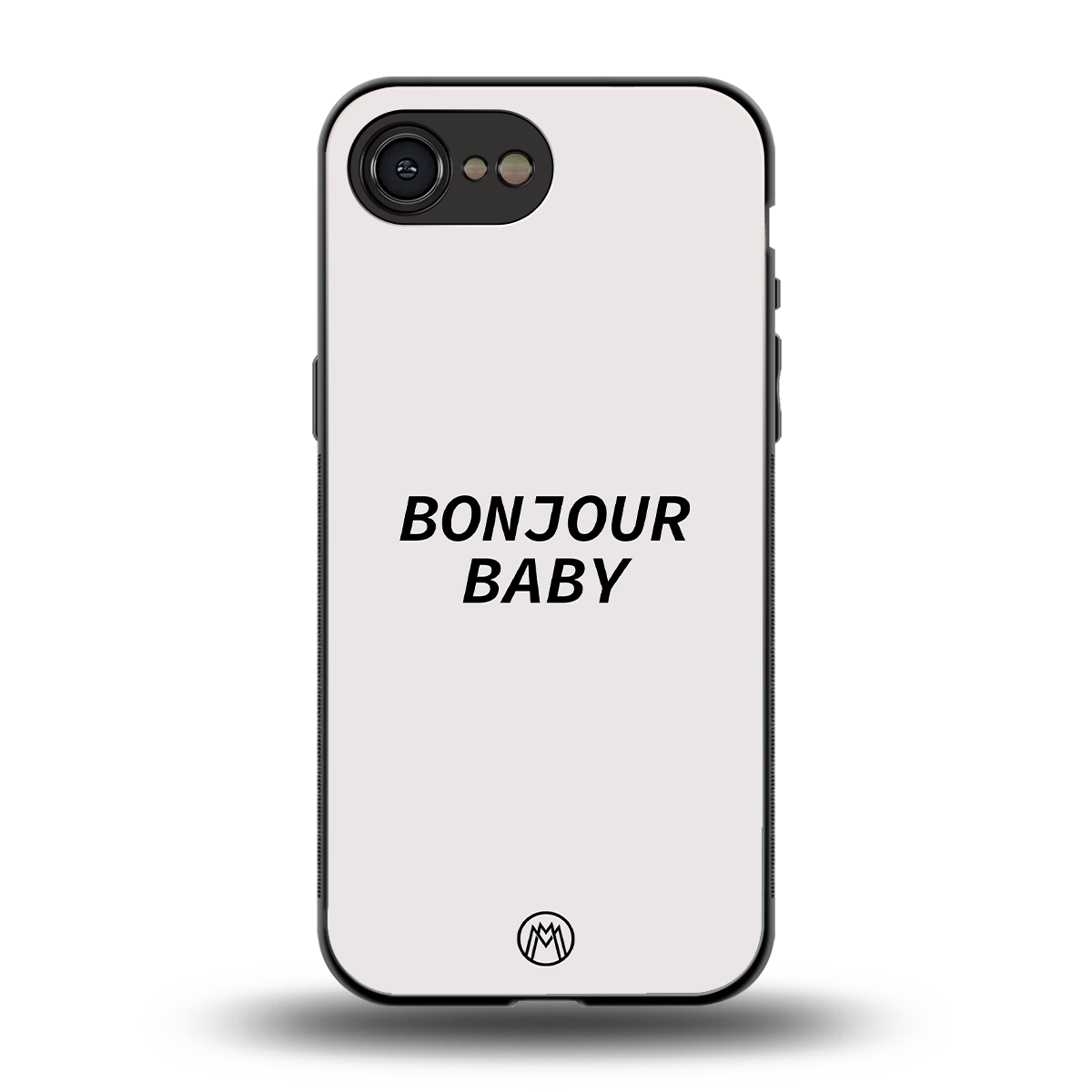 bonjour baby back phone cover | glass case for iphone 16e