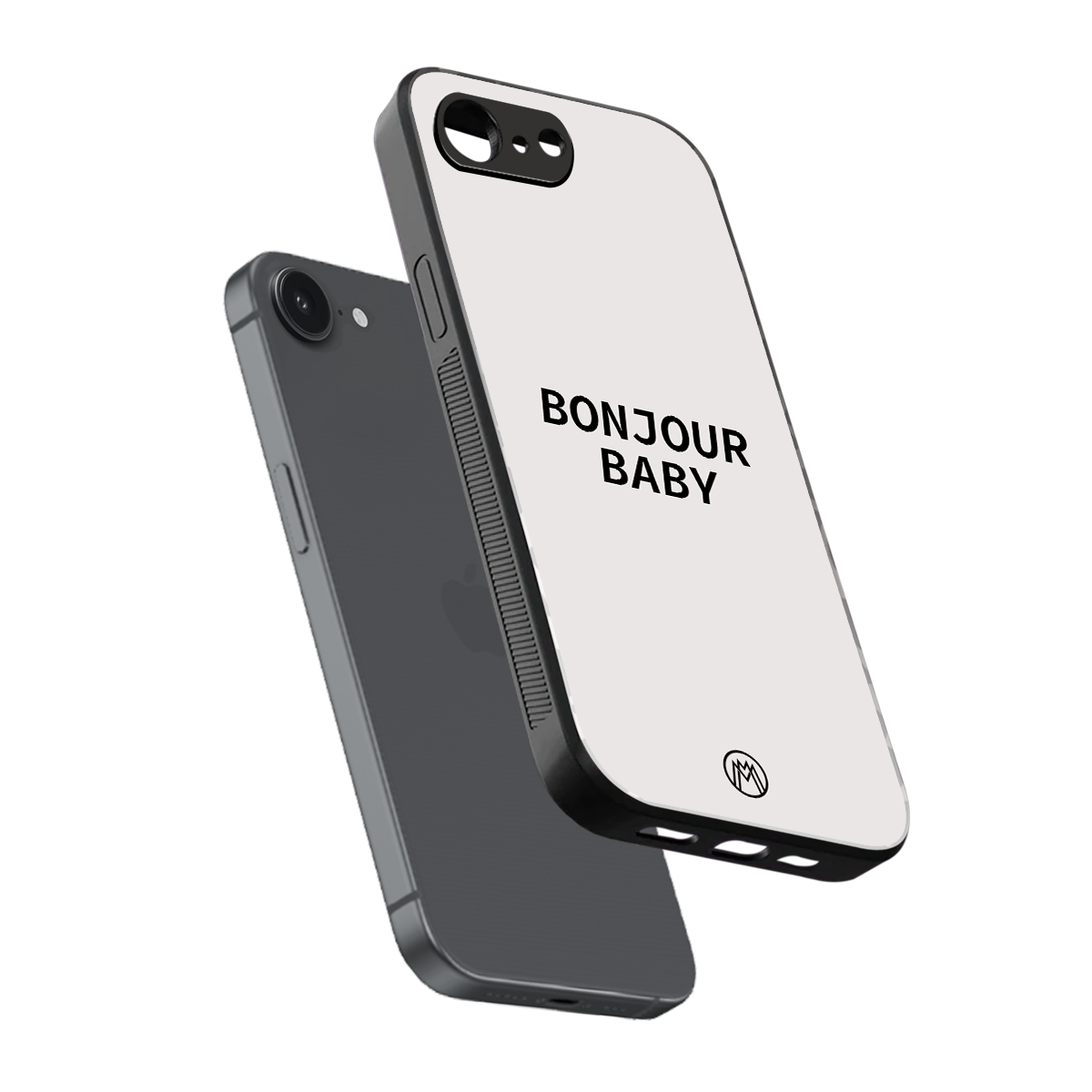 bonjour baby back phone cover | glass case for iphone 16e