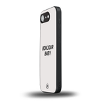 bonjour baby back phone cover | glass case for iphone 16e