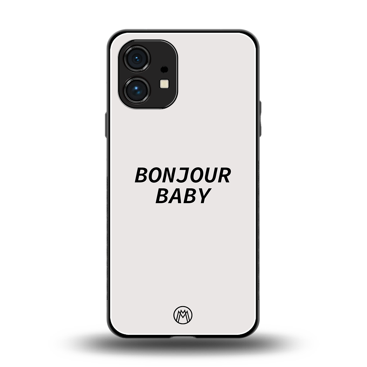 bonjour baby back phone cover | glass case for nothing phone 1