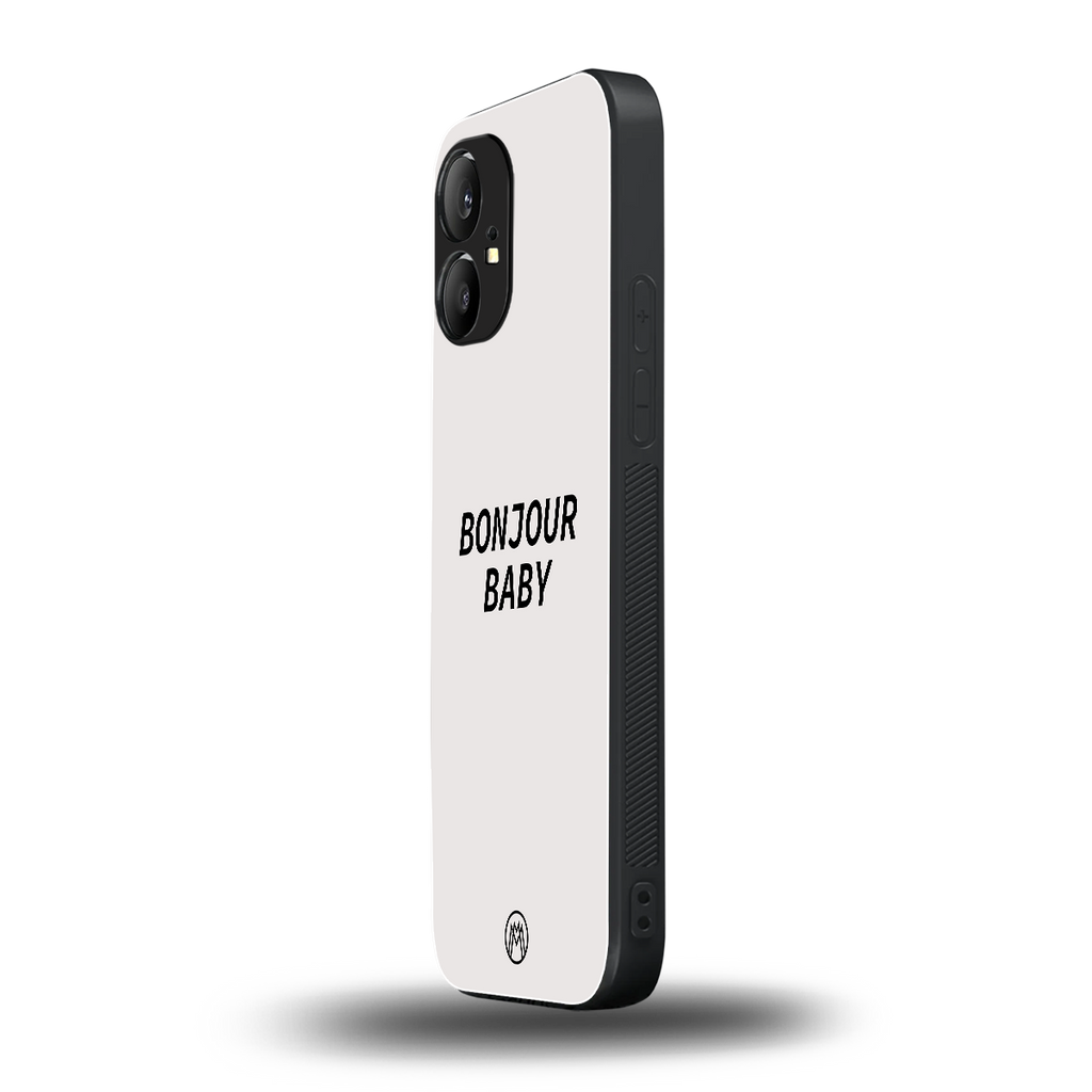 bonjour baby back phone cover | glass case for nothing phone 1