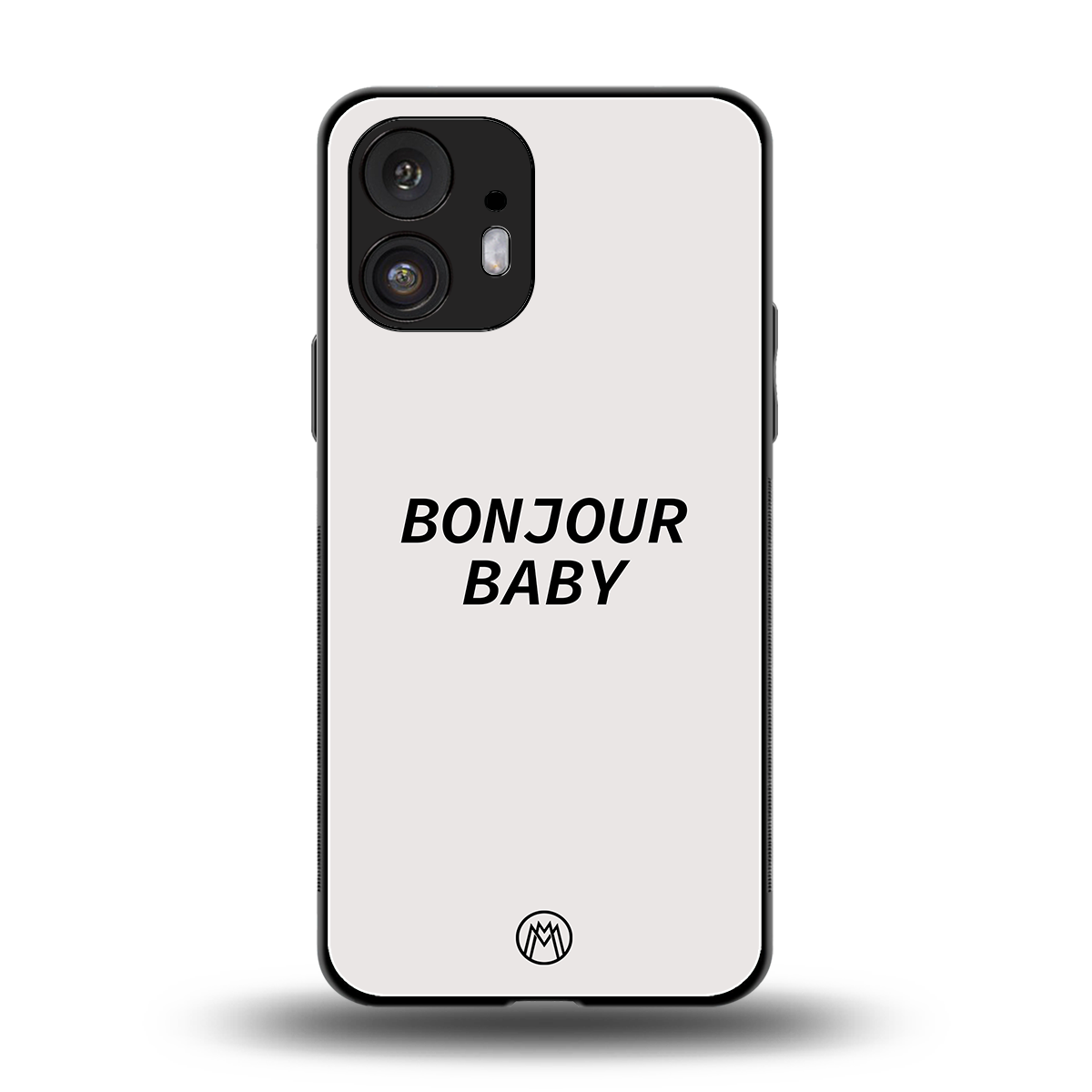 bonjour baby back phone cover | glass case for nothing phone 2