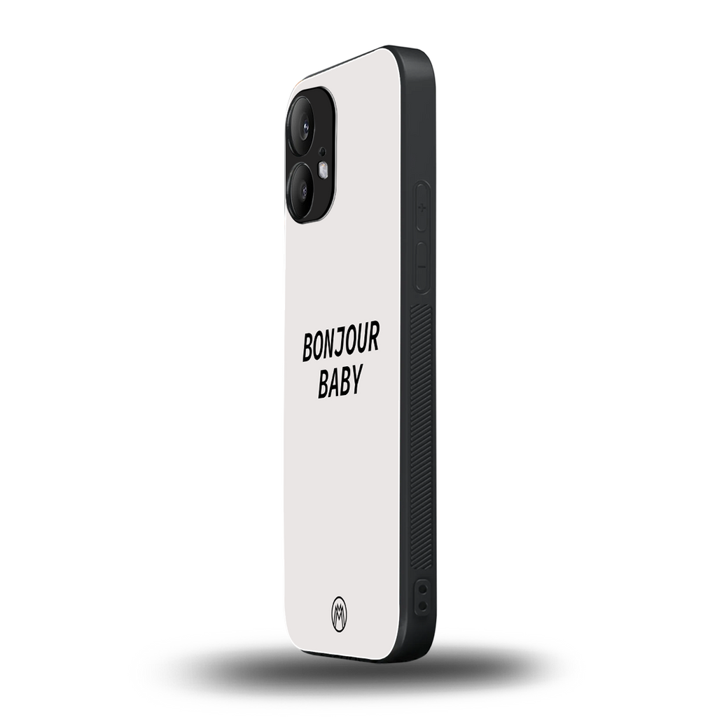 bonjour baby back phone cover | glass case for nothing phone 2