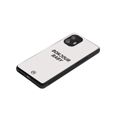 bonjour baby back phone cover | glass case for nothing phone 2
